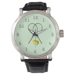 Montre Double Tennis Sport Thème