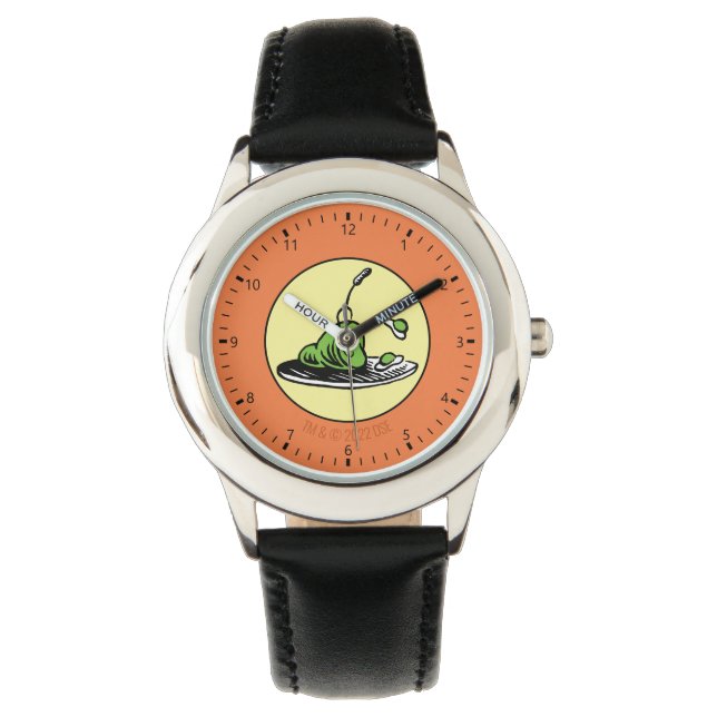 Montre Dr Seuss | Oeufs verts et icône de jambon (devant)