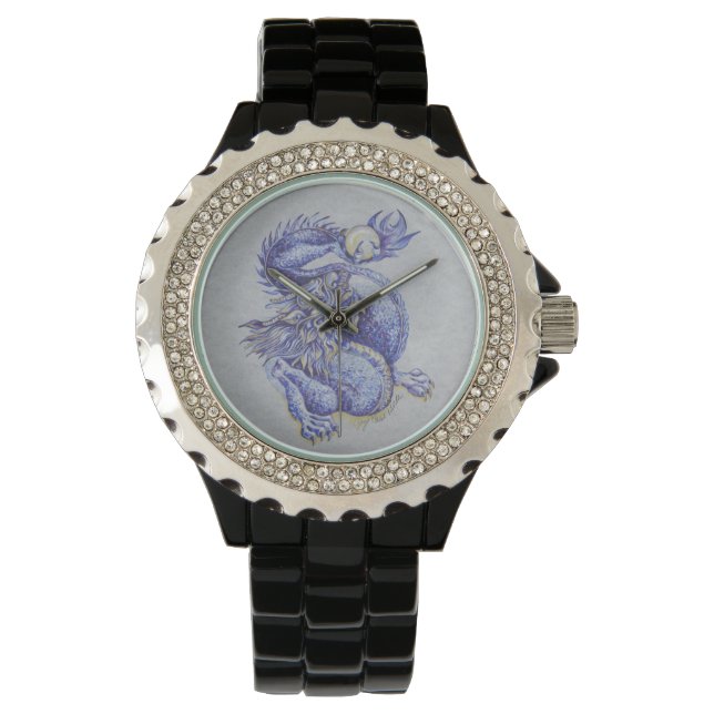 Montre Dragon bleu (devant)