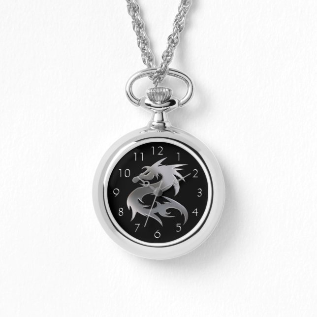 Montre Dragon d'argent (Recto)