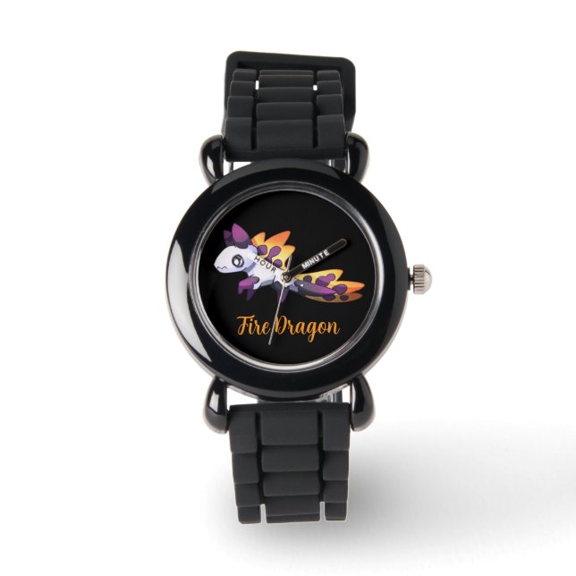 Montre Dragon de feu (Recto)