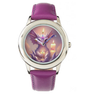 Montre Dragon d'Imaginaire aux bougies d'anniversaire