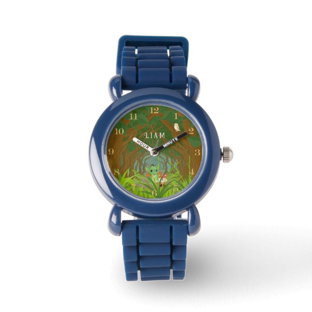 Montre Dragon et ami personnalisés (Recto)