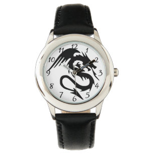 Montre Dragon noir