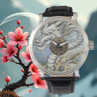 Montre dragon, Or, bijoux, Art vintage
