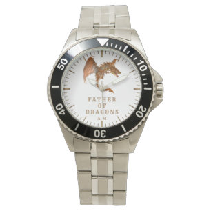 Montre Dragon Père Des Dragons Typographie Monogramme