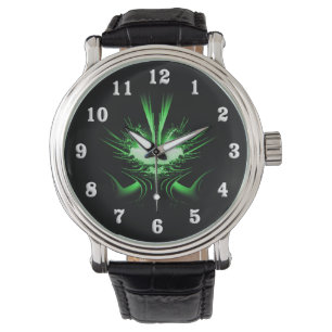 Montre Dragon vert