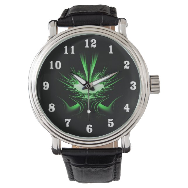 Montre Dragon vert (devant)