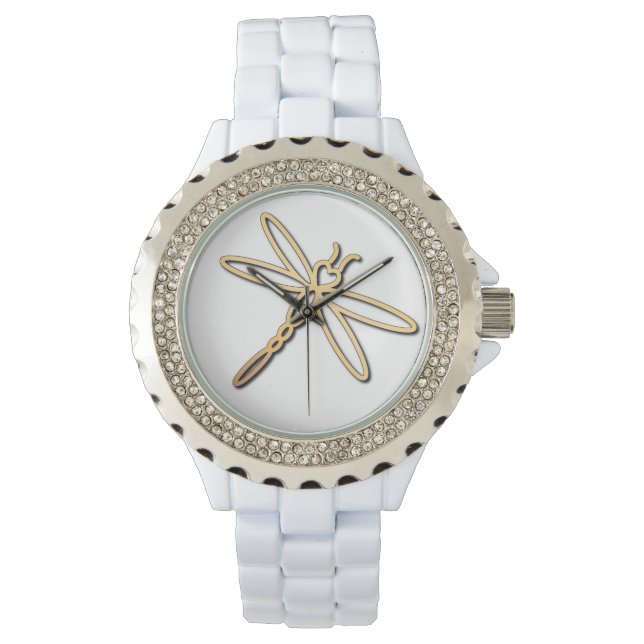 Montre Dragonfly avec tête cardiaque (devant)