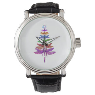 Montre Dragonfly Christmas Tree Chemise Insect Lover Xmas