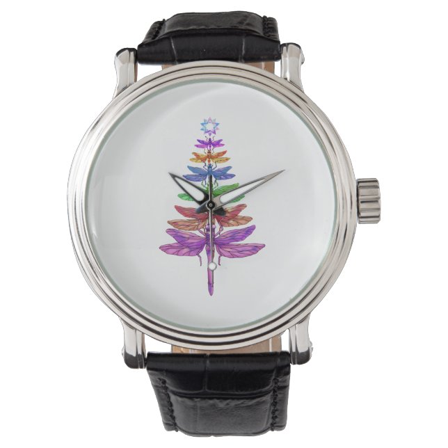 Montre Dragonfly Christmas Tree Chemise Insect Lover Xmas (devant)