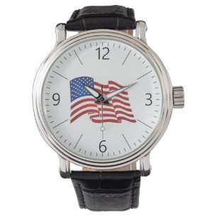 Montre Drapeau américain