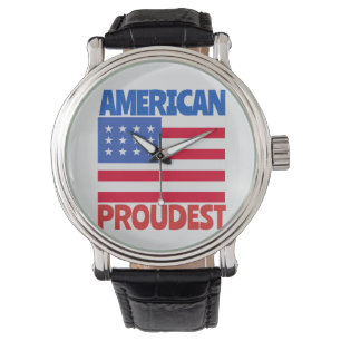 Montre Drapeau américain