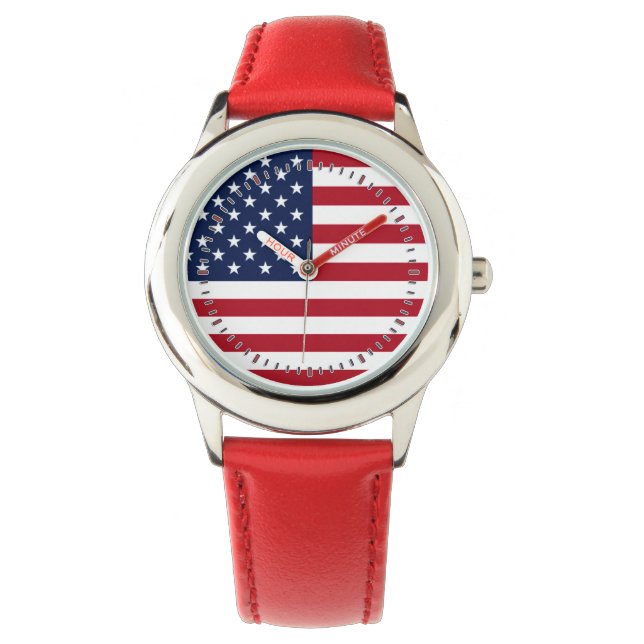 Montre Drapeau américain (devant)