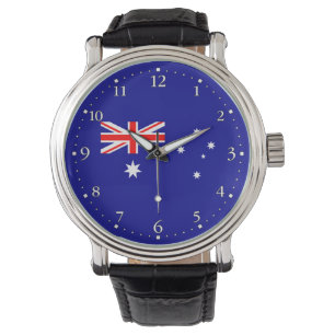 Montre drapeau australien patriotique