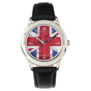 Montre drapeau britannique