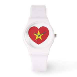 Montre Drapeau cardiaque du Vietnam