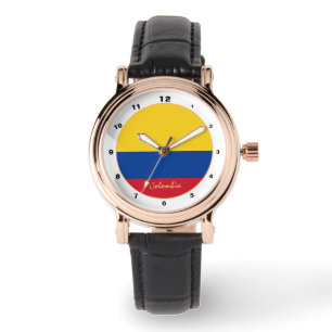 Montre Drapeau colombien & Colombie mode tendance / desig