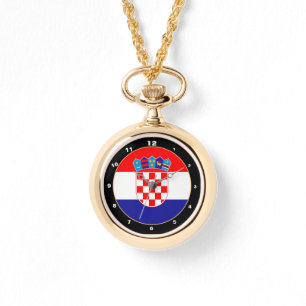 Montre Drapeau croate et mode/design croate