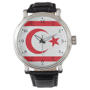 Montre Drapeau de Chypre du Nord