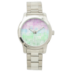 Montre Drapeau de fierté Toric abstrait boho éclectique G