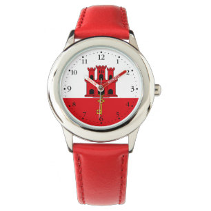 Montre Drapeau de Gibraltar