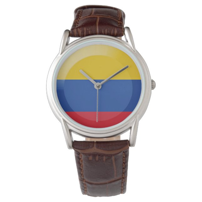 Montre Drapeau de la Colombie (devant)