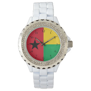 Montre Drapeau de la Guinée-Bissau