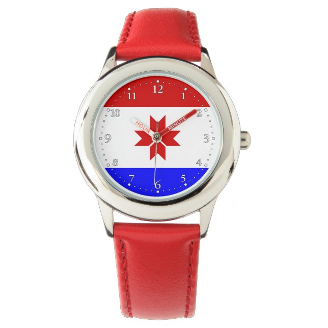 Montre Drapeau de la Mordovie (devant)