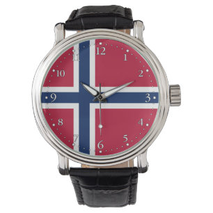 Montre Drapeau de la Norvège