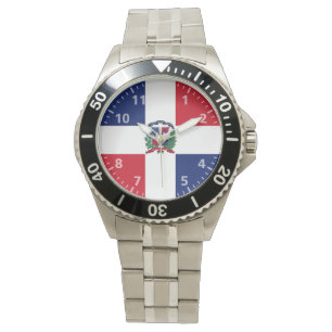 Montre Drapeau de la République Dominicaine
