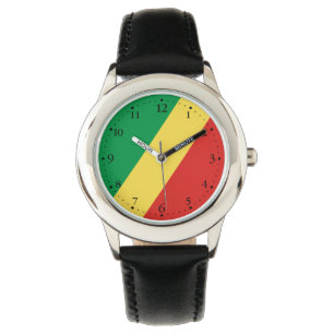 Montre Drapeau de la République du Congo