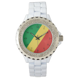 Montre Drapeau de la République du Congo