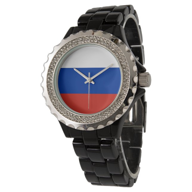 Montre Drapeau de la Russie (Incliné)