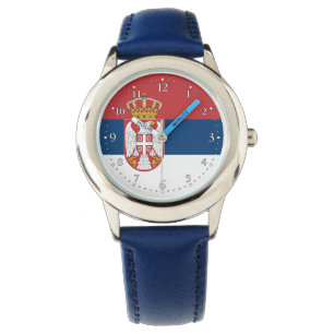 Montre Drapeau de la Serbie