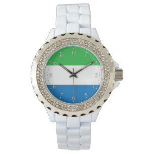Montre Drapeau de la Sierra Leone