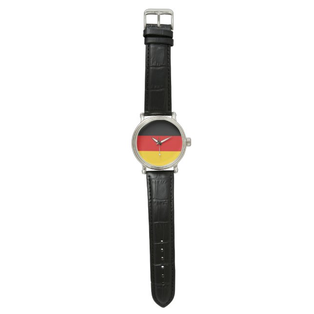 Montre Drapeau de l'Allemagne (Plat)