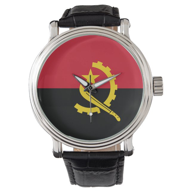Montre Drapeau de l'Angola (devant)