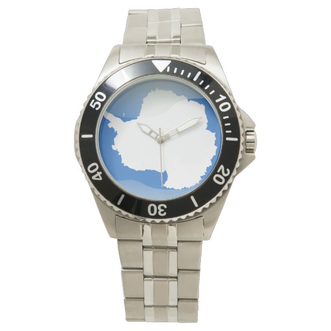 Montre Drapeau de l'Antarctique (devant)