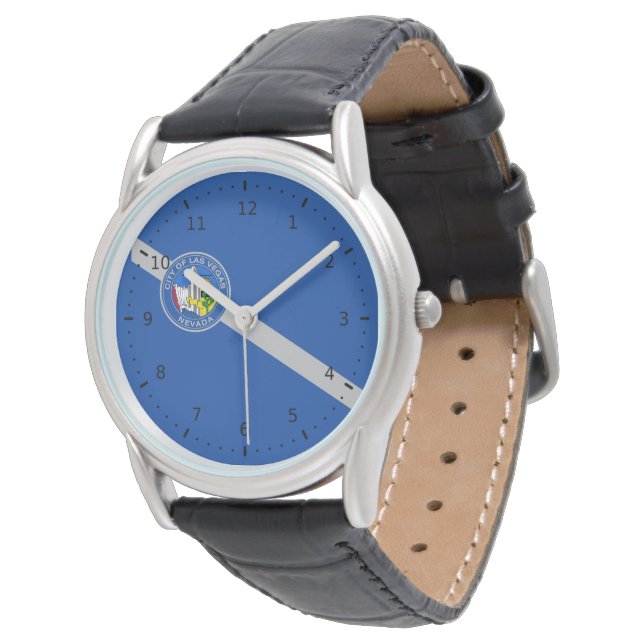 Montre Drapeau de Las Vegas, Nevada (Incliné)