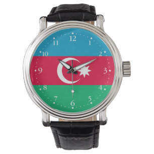 Montre Drapeau de l'Azerbaïdjan patriotique