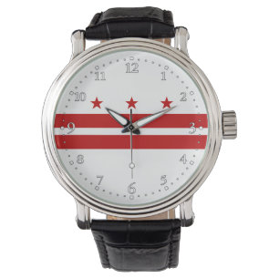 Montre Drapeau de l'État de Washington DC