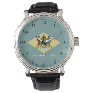 Montre Drapeau de l'État du Delaware