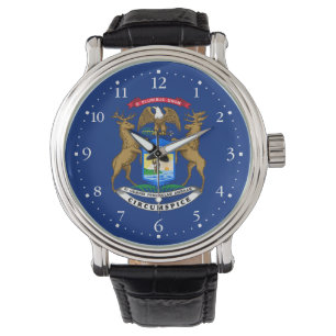 Montre Drapeau de l'État du Michigan
