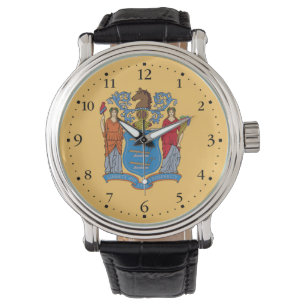Montre Drapeau de l'État du New Jersey