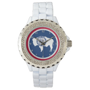 Montre Drapeau de l'État du Wyoming