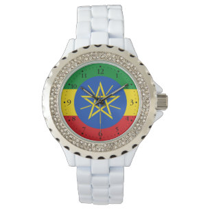 Montre Drapeau de l'Éthiopie