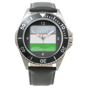 Montre Drapeau de l'Ouzbékistan