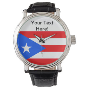 Montre Drapeau de Porto Rico