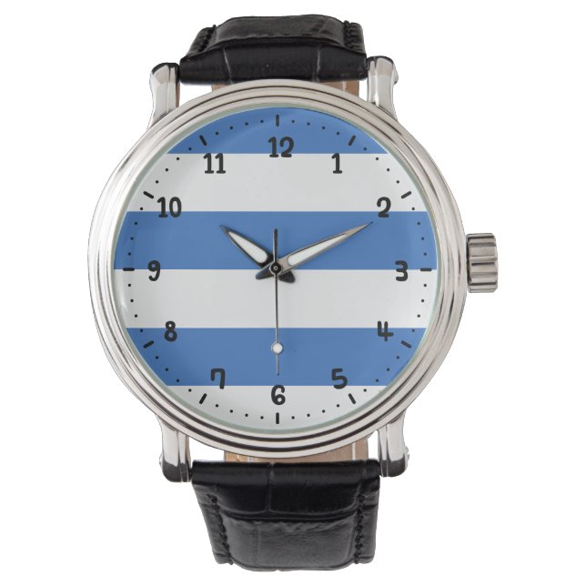 Montre Drapeau de Tallinn, Estonie Watch (devant)